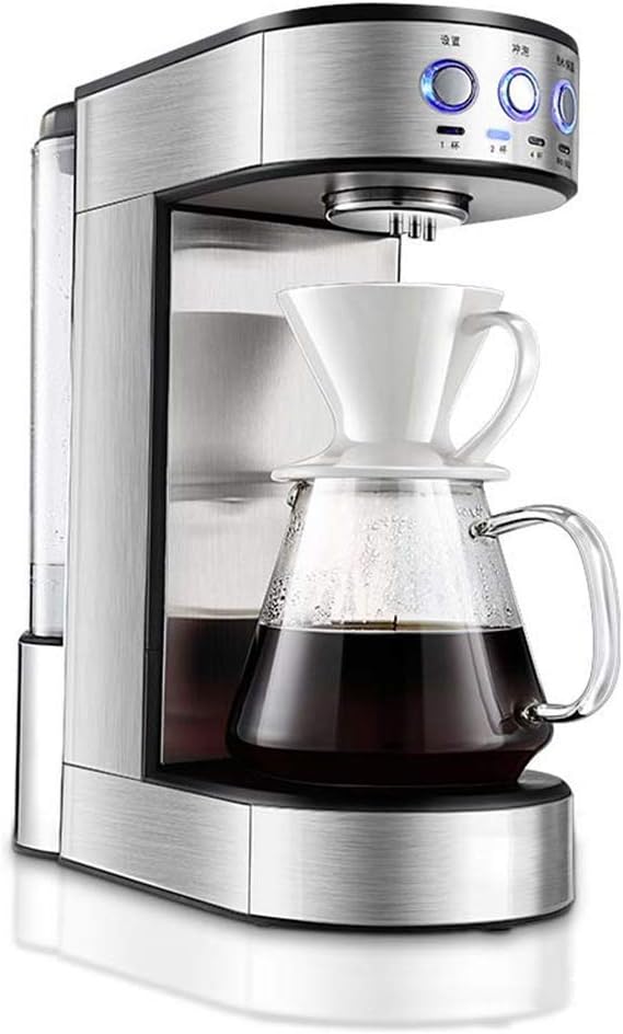 Bean to Cup Coffee Machines Milk, Automatic Pot Smart Hand Machine Home Amen Small Tea Grinding