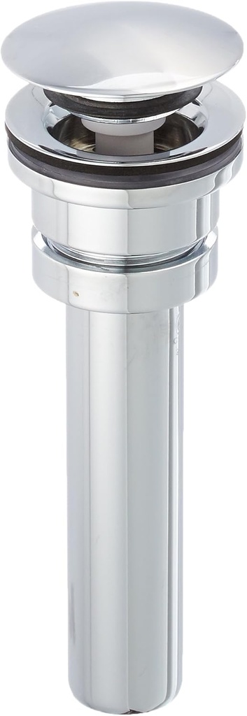 Universal Pop up Bathroom Sink Drain Waste Set Assemby, Starlight Chrome