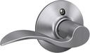 SCHLAGE F170 ACC 626 RH Accent Dummy Lever, Satin Chrome