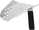 Fry Scoop Popcorn Scoop French Fry Holder Single Handle Stainless Steel for Kitchen