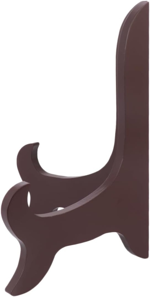 Wooden Plate Display Stand 7 Inch Tea Cake Rack Easel Holder for Decorative Plates Desktop Display for Home Shop or Events