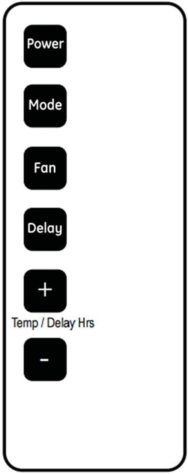 Ge WJ26X23777 Room Air Conditioner Remote Control Genuine Original Equipment Manufacturer (OEM) Part