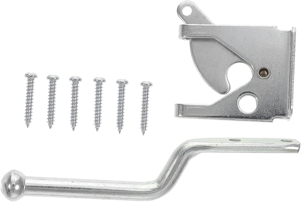 Heavy Duty Gravity Lever Latch for Fence Gates Durable Outdoor Door Lock with Appearance for Gardens Backyards and More