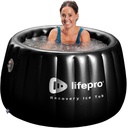 Lifepro 2-Person Portable Ice Bath Tub for Athletes - Self-Inflatable Ice Bath Tub for Adults- Foldable Ice Pod Cold Plunge Tub for Outdoor Ice Bath - Durable Ice Plunge Tub for Ice Baths at Home