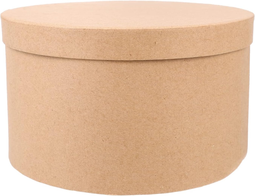 BESTonZON Food Containers Cake Boxes Paper Mache Boxes cake storage container round boxes round Round Boxes Cupcake Containers Wedding Favors