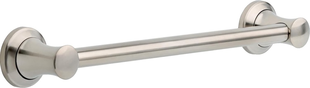 DELTA FAUCET 41718-SS Transitional Grab Bar, 18-Inch, Brilliance Stainless