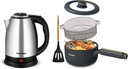 TOPWIT Electric Kettle & Electric Cooker with Steamer