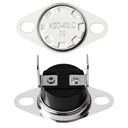 for KSD-40LC 70 Thermostat Thermal Fuse Switch for GE Microwave Oven, Normally Closed