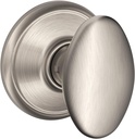 Schlage F10 V SIE 619 Sienna Door Knob, Hall & Closet Passage Lock, Satin Nickel
