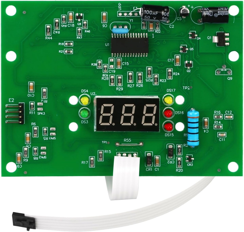 IDXL2DB1930 Display Board Compatible with Hayward Heater Universal H-Series Low NOX Pool Heater H150FDN H150FDP H200FDN H250FDN H300FDN H350FDN