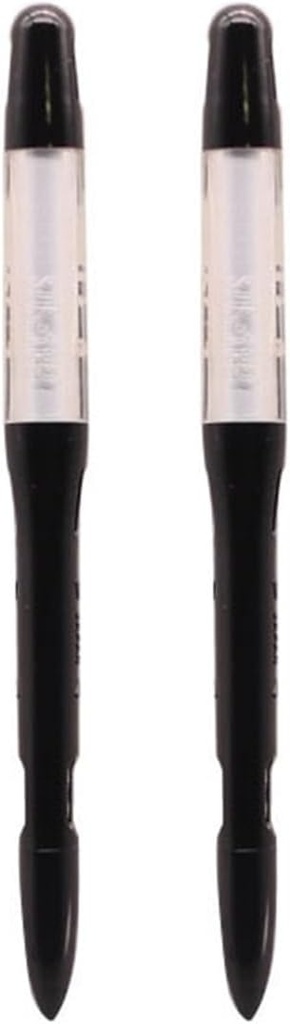 Sustee Aquameter - Small - Black - Bundle of 2 - Leave-in Soil Moisture Meter for Potted Plants - Plant Water Sensor - Refillable