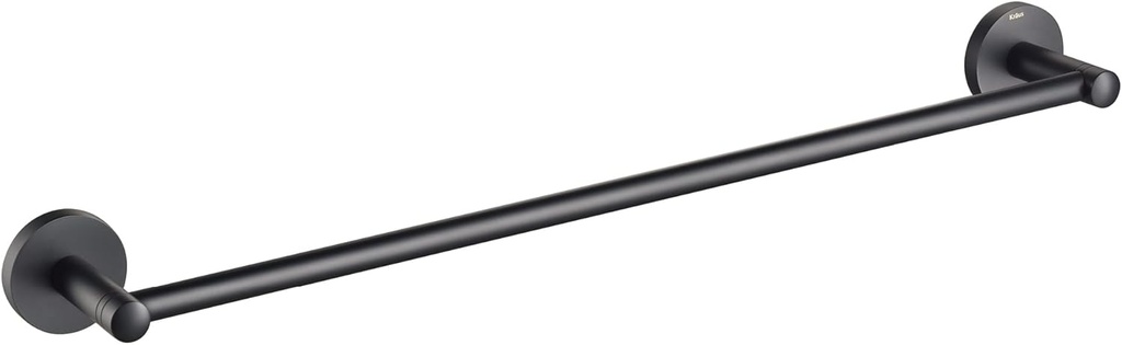 KRAUS Elie 18-inch Bathroom Towel Bar, Matte Black Finish, KEA-18836MB