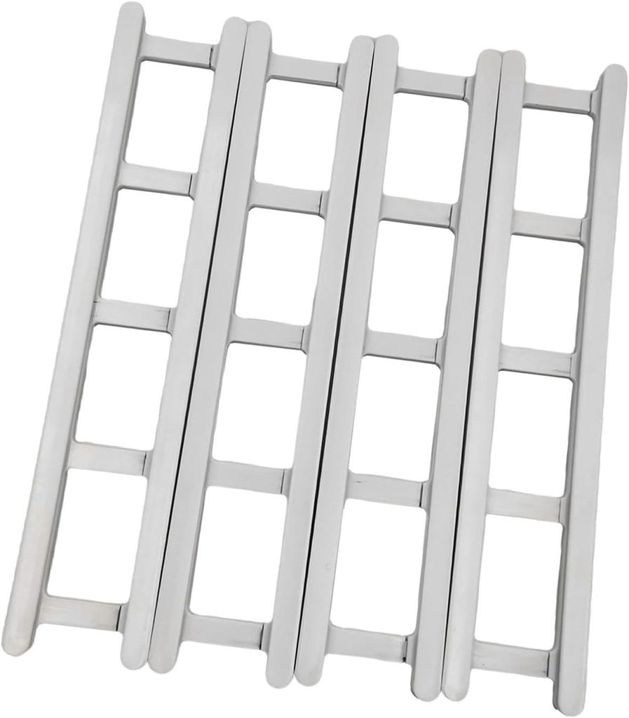 4X Wall or Cabinet Mounted Coffee Pod Holder - Practical Coffee Capsule Dispenser for Under Cabinet Storage in Corner Bars, Shops, and Homes