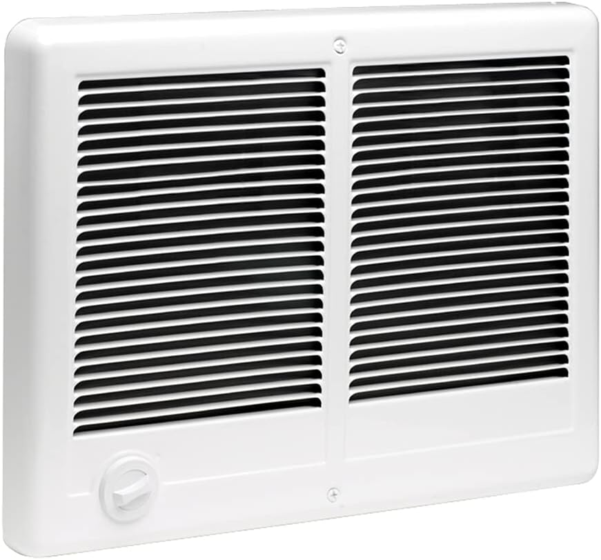 Cadet Com-Pak Twin Electric Wall Heater Grille (Model: CTGW, Part: 67089), White
