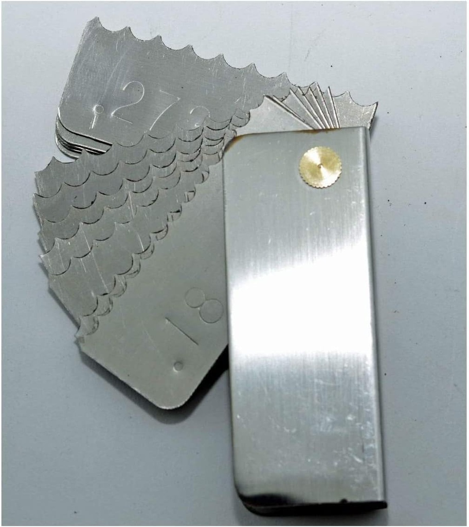 Ben's Garage Door Spring Measure Tool Residential Pocket Wire Gauge .187 -.312