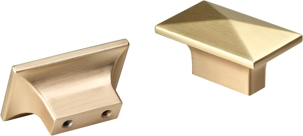 10 Pieces Heavy-Duty Cabinet Knobs Gold Drawer Knobs - Gold Cupboard Door Knobs,Drawer Handles,Gold Kitchen Handles and Gold Wardrobe Door Handles