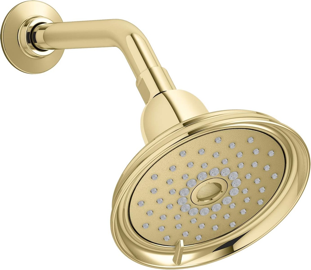 Kohler 22167-G-PB Bancroft Showerhead Vibrant Polished Brass