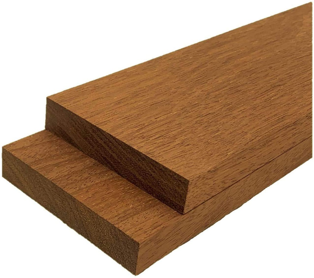Barrington Hardwoods Merbau Lumber - 3/4" x 6" (2 Pieces) (3/4" x 6" x 36")