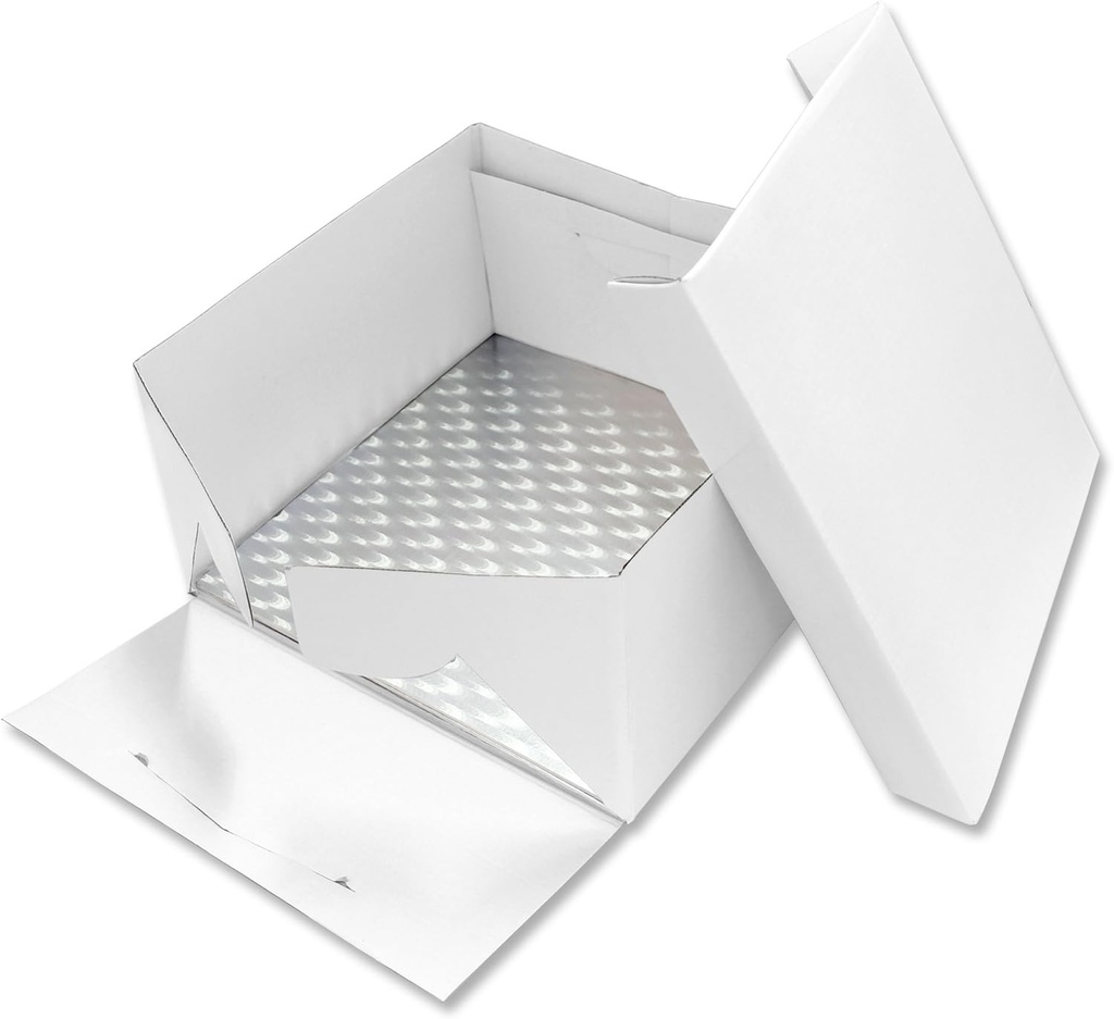 PME Board & Cake Box 9in, Standard, White
