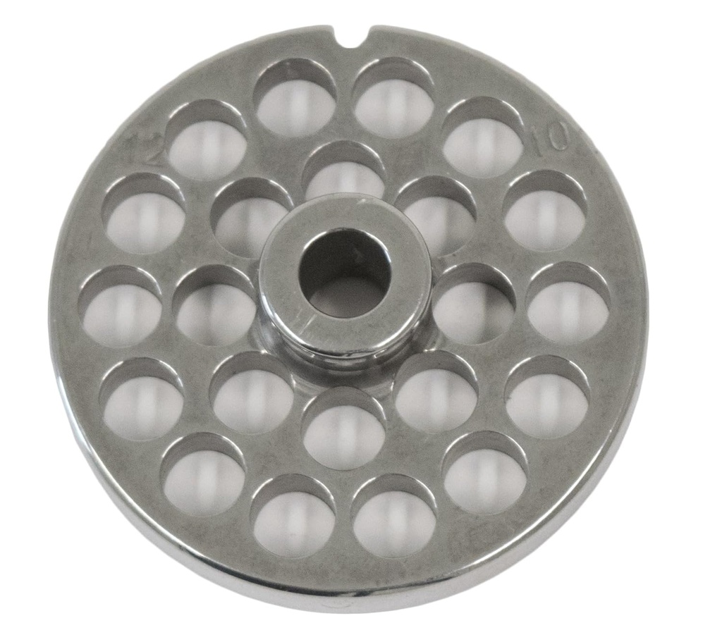 American Eagle Food Machinery AE-G12N/08-10#12 Grinder Plate 3/8" (10 mm) For AE-G12N/G12NH