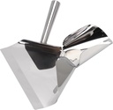 Stainless Steel French Fry Scoop, Rustproof Popcorn Scooper Candy Scoop French Fry Holder Food Mover Shovel Stainless Steel Scooper for French Fries, Snacks, Desserts