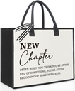 Farewell Gifts for Coworkers New Beginnings Gifts for Women Coworker Leaving Going Away Goodbye Moving Away Gift for Women Friends New Chapter Tote Bag