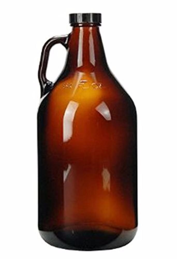 Strange Brew HOZQ8-1258 32 oz (1 quart) Growler, Brown (Pack of 12)