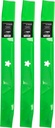8TEN LawnRAZOR Blade Set for Husqvarna MZ6128 FD61M 522795901 532134149 61 Inch Deck (Mulching) 3 Pack