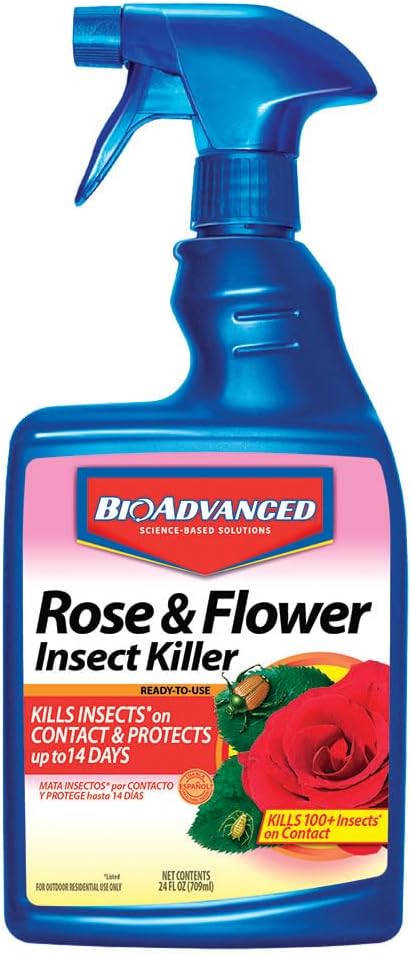 BioAdvanced Rose and Flower Insect Killer, Ready-to-Use, 24 oz
