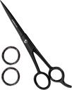 Utopia Care Hair Cutting and Hairdressing Scissors 6.5 Inch, Premium Stainless Steel shears with smooth Razor & Sharp Edge Blades, for Salons, Professional Barbers, Black