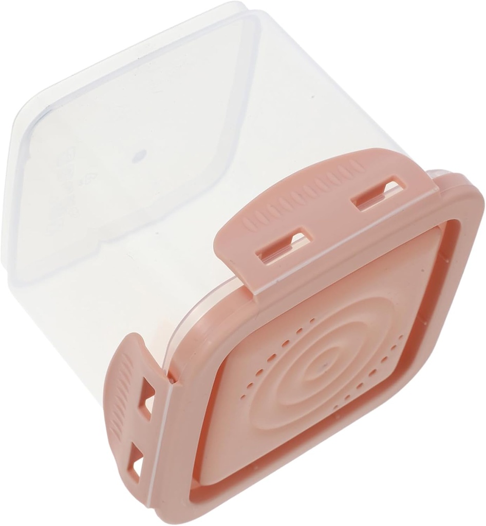 PRETYZOOM 3pcs Reusable Yogurt Storage Container Airtight Food Storage Box for Yogurt Bread and Fruits and Easy to Clean for Meal Prep and Preservation