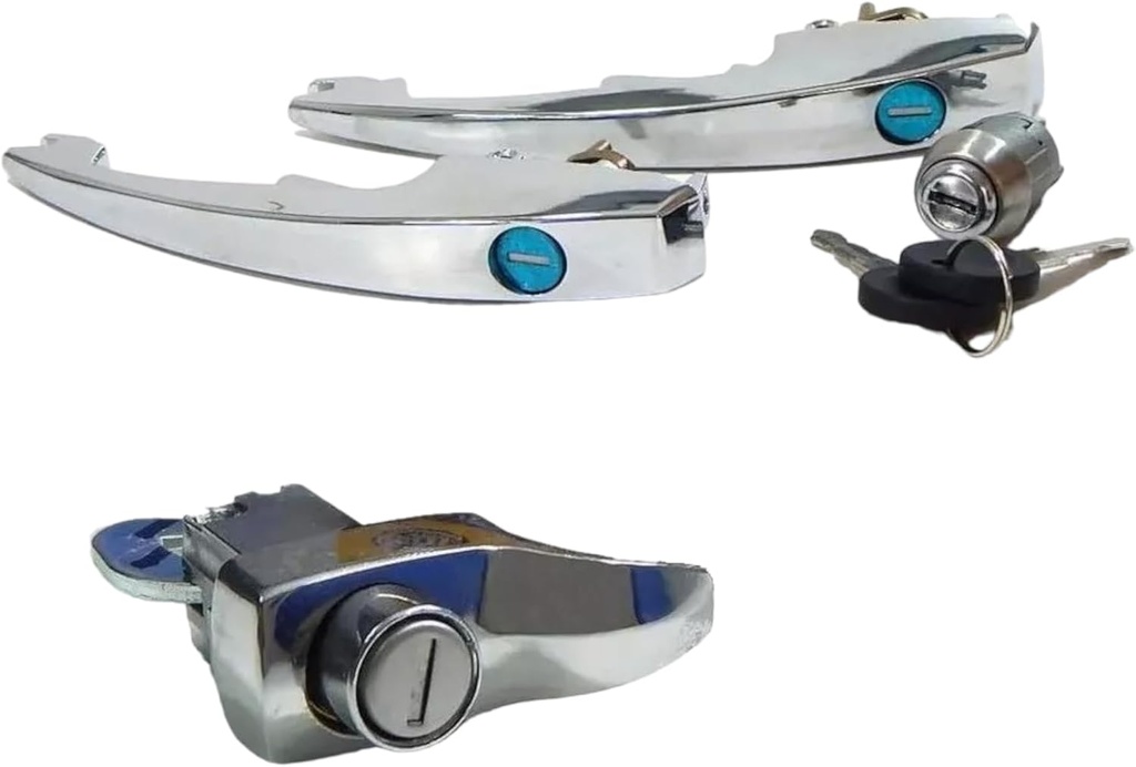 Lock Kit Outer Door Handle Ignition Trunk Lid Compatible with VW Beetle Type 1 Bug