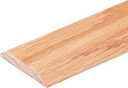 3 FT Oak Mini Threshold Seam Binder – 1-3/8" Wide x 1/4" Thick – Pre-Finished Solid Wood Floor Transition Strip – Countersunk Mounting Holes – Made in USA