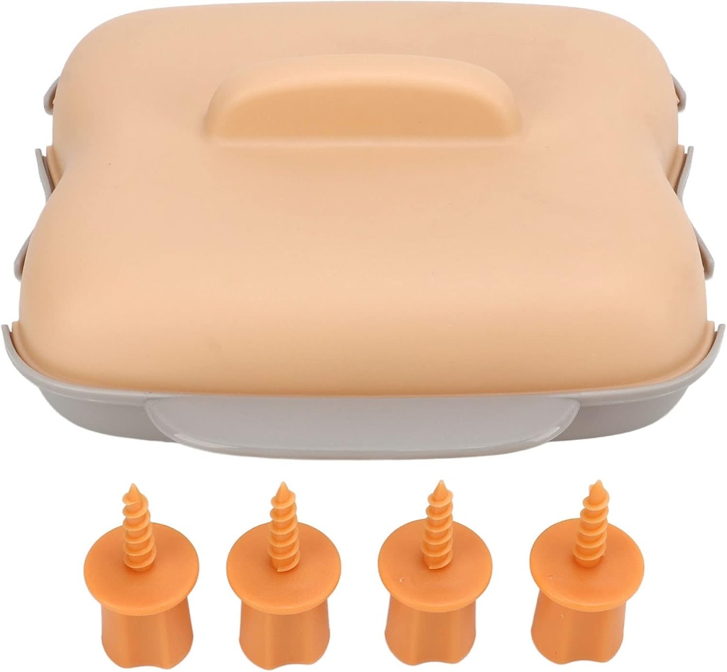 Zerodis Microwave Corn Cooker, Microwave Corn Steamer Airtight Lid Steams Food Grade PP No Microwavable Portable for Delicious Dorm Small Kitchen()