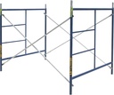 Metaltech SAFERSTACK Single Lift Scaffold Set - 5ft. x 5ft. x 7ft. Model Number M-MFS606084