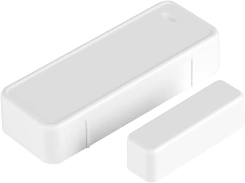 Tbest 433Mhz Door Sensor,Alarm Sensor 433Mhz Door,Magnetkontakt Alarmanlage 433 Mhz,433Mhz Door Sensor 433Mhz Door Magnetic Sensor Detector Switch for Home Garage Alarm Security