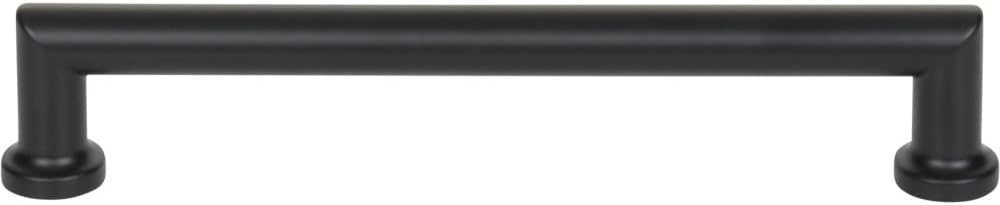 Top Knobs Morris Pull 6 5/16 Inch (c-c) Flat Black