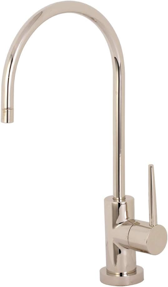 Kingston Brass KS8196NYL New York Water Filtration Faucet, 11.13 x 5.88 x 1.69, Polished Nickel