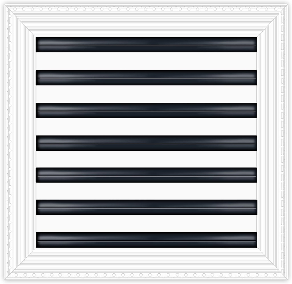 BUILDMART - 14x14 MUD-in Air Vent Cover - Drywall MUD in White Air Vent - MUD Linear Slot Diffuser - Register Grille for Ceiling and Walls - Texas Buildmart