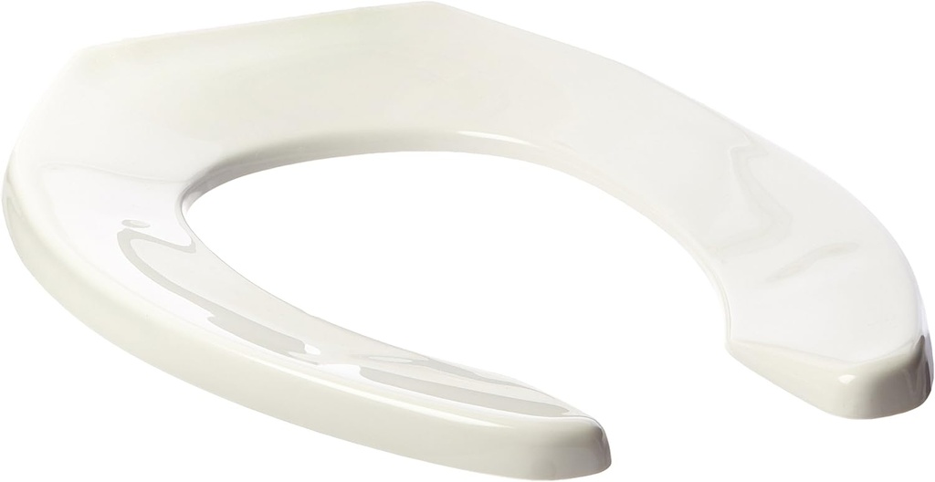 Bemis 30943 Universal STAT-TITE Elongated Open Front Toilet Seat, White