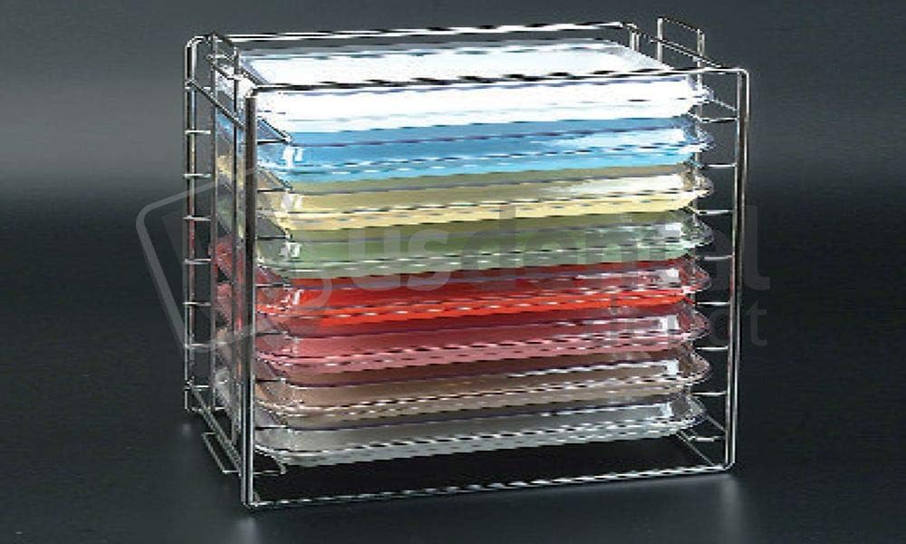 Tray & LID Chrome Rack Size B -# 300TRB-H - Color: Chrome for Size B Tray & Lid # 300TRB-H 001-300TRB-H Denmed Wholesale