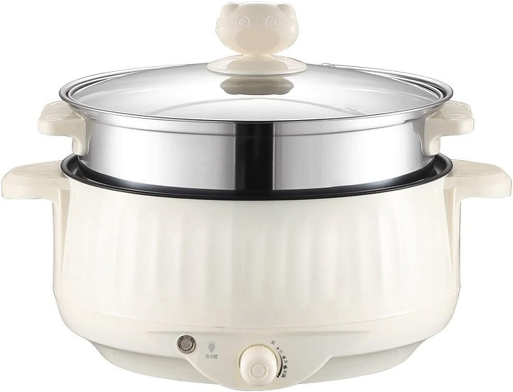 Soup Pot Dormitory Electric Cooking Pot Cooking Frying and Frying All-in-one Pot Non-Stick Pot Electric Frying Pan Takeaway Electric Hot Pot
