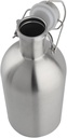 Home Brewing 32oz & 64oz Beer Growler Stainless Steel 304 Beer Bottle with Top, Keeps Homebrew Fresh and Cold with Airtight Seal Wine Accessories(1.9L 64oz)