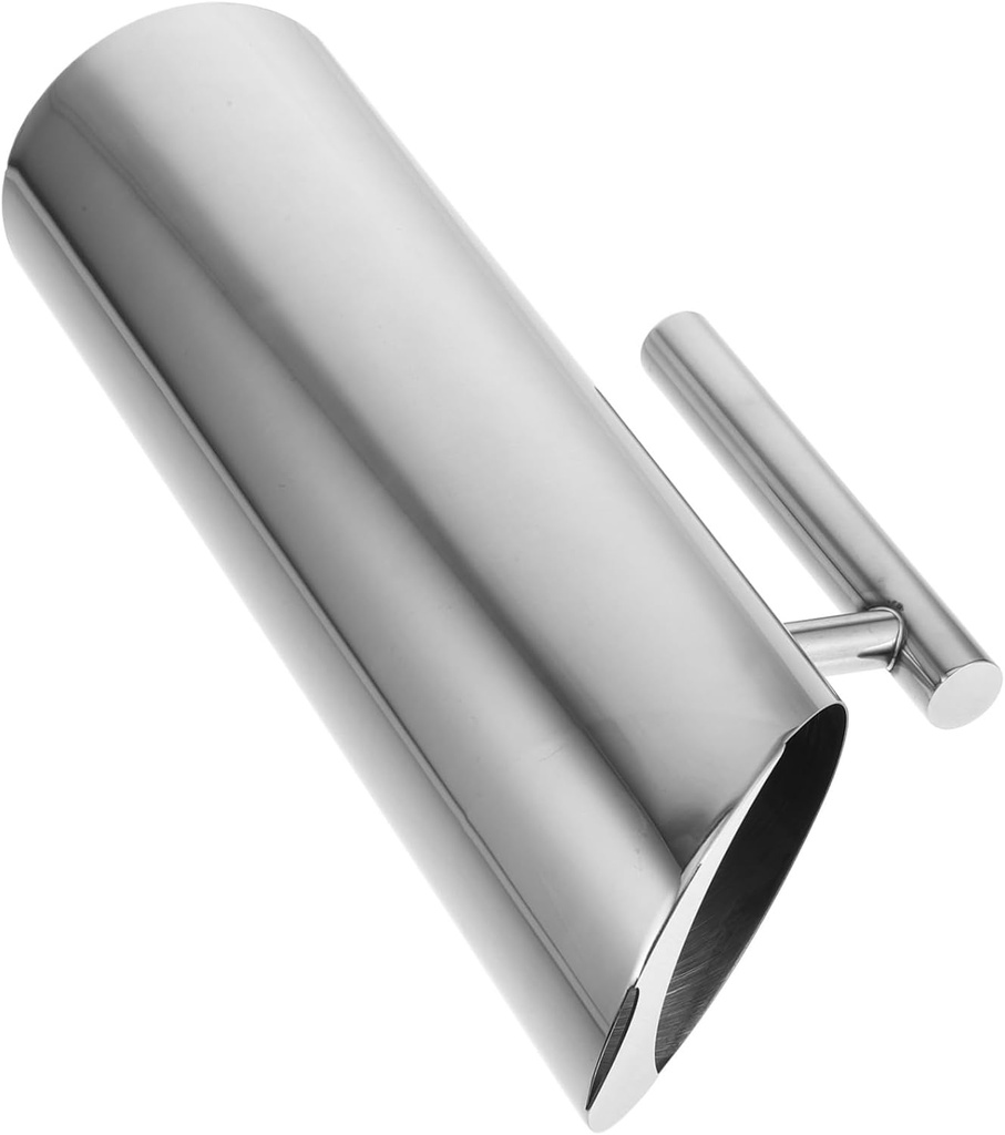 Alipis Frothing Pitcher Stainless Steel Juice Jug Infusion Pitcher Lid Cold-resistant Water Container Water Kettle