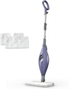 Shark Steam Pocket Mop with 2 Washable Double-sided Pads, Steam Sanitization, Swivel Steering, Lightweight, Steam Cleaner for Sealed Hard Floors, Hardwood, Marble, Tile, Purple, S3501
