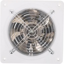 Kichvoe Kitchen Exhaust Fan Low Noise Ventilation for Bathrooms Garages Powerful Wall-mounted Design for Smoke Odor Removal Compact