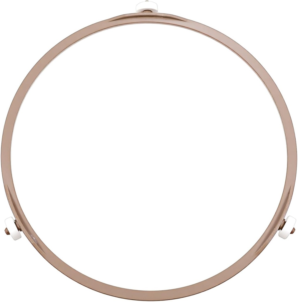 Microwave Turntable Ring Replacement 7.09 Inch Abs Plastic Rotating Ring with 14mm Rollers Universal Glass Tray Support Holder Microwave Spinner Accessory Part for Plates