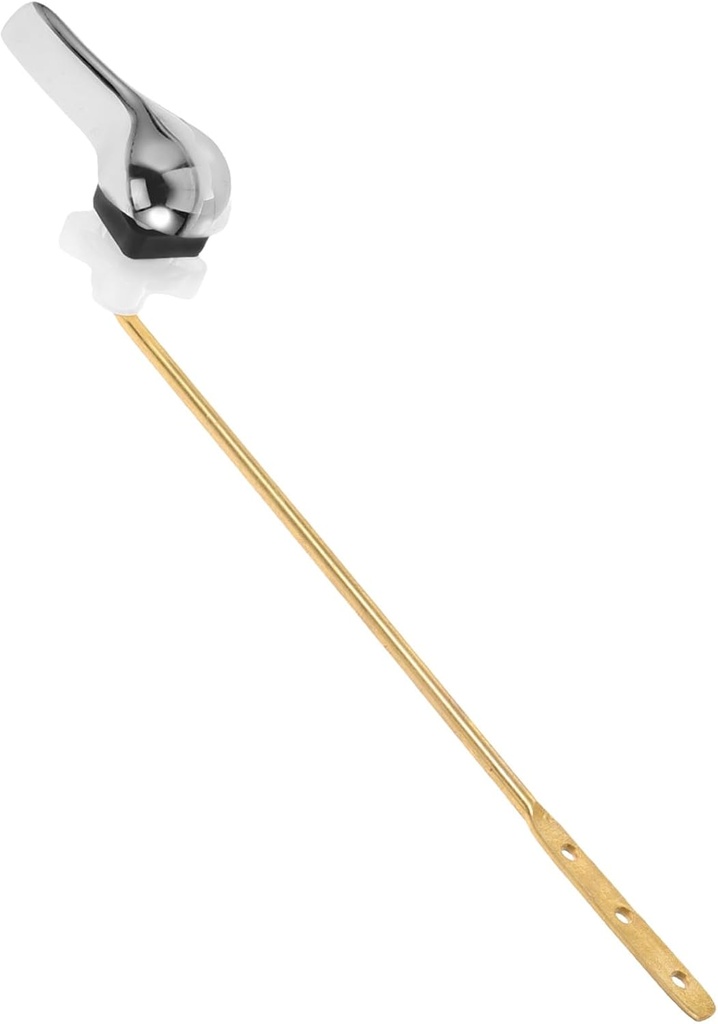 Toilet Flush Handle Replacement Durable Metal Lever for Bathroom Tank Easy Installation Fit for Home Hotel Restaurant Classic Design