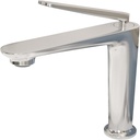 Bathroom Faucet Chrome, One Hole Single Handle Vessel Sink Faucet, Brass Bathroom Faucet for Vanity Sink Restroom Guestroom RVs