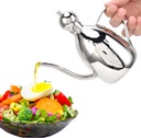 Stainless Steel Olive Oil Dispenser Can 1000ml/33.8oz, Portable Oil Vinegar Pourer with High Water Tightness, Kitchen Cooking Storage Container Bottle for Home, Restaurant, BBQ(1000ml/33.8oz)